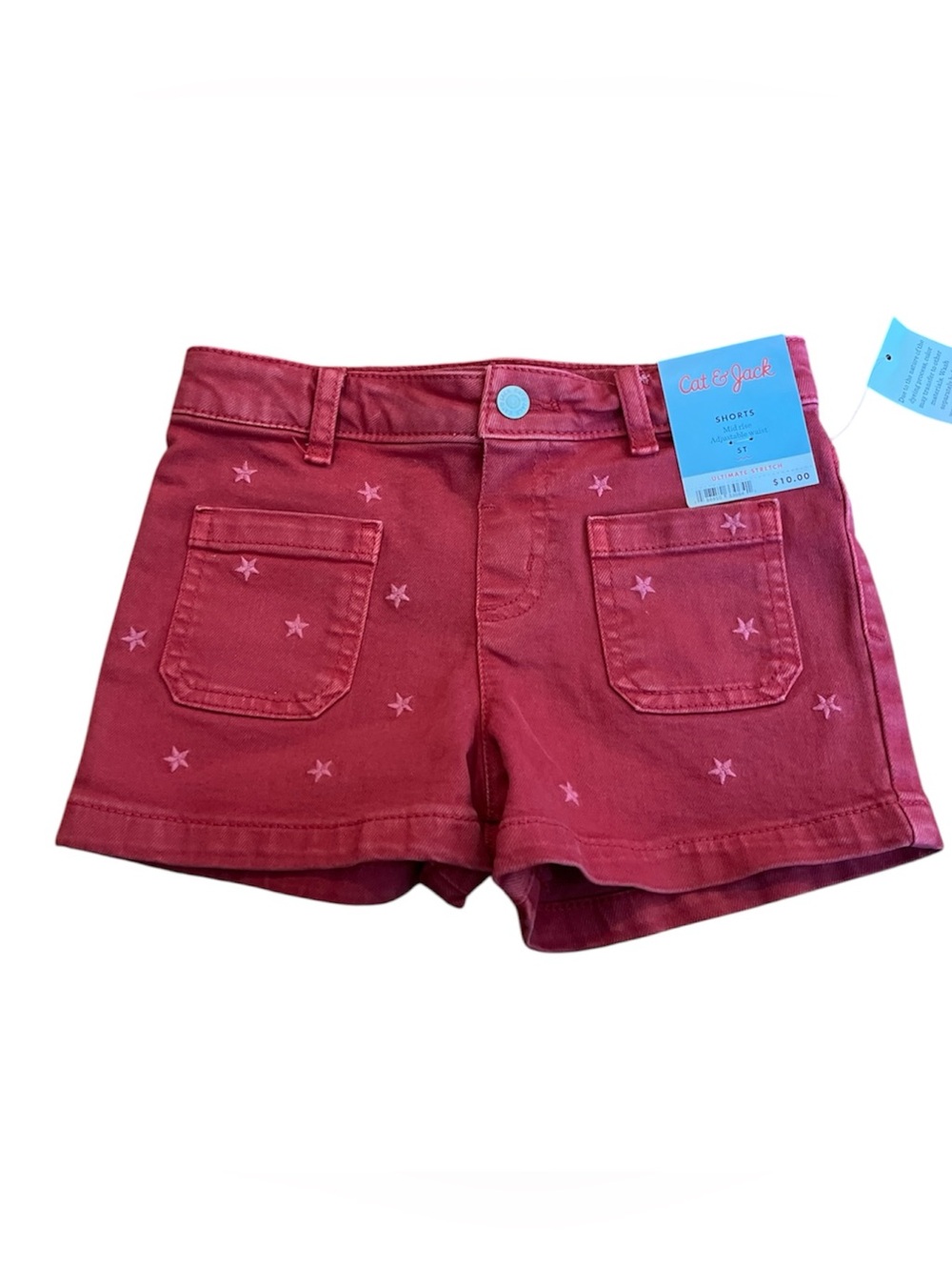 Cat & Jack shorts mid rise Size 5T